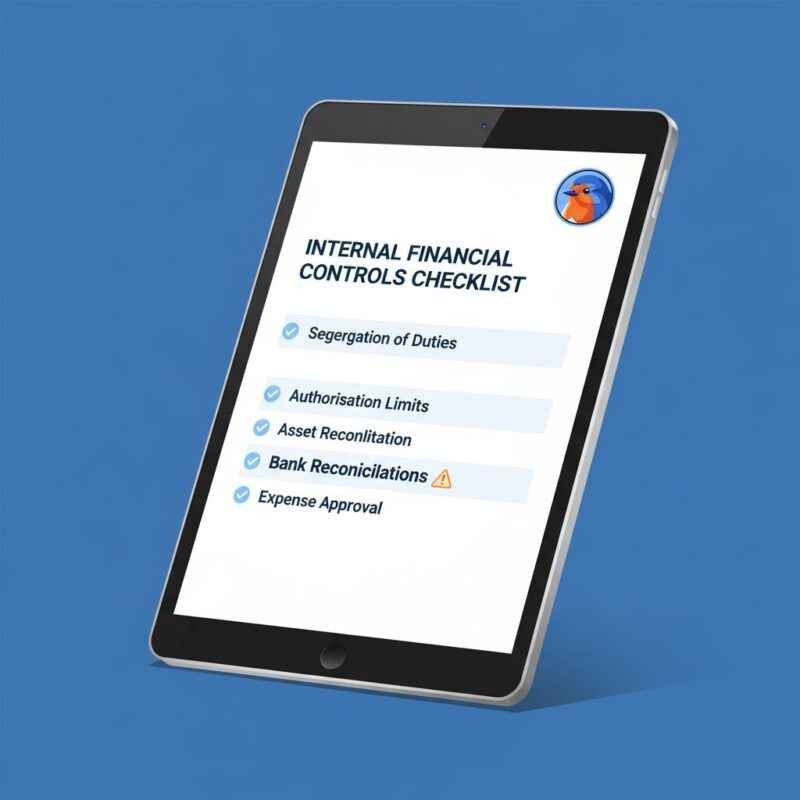 Key Internal Financial Controls for Charities (CC8)