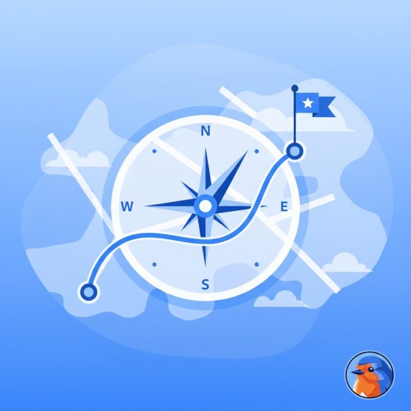 Comparison of Logic Model as a blueprint and Theory of Change as a compass on a map