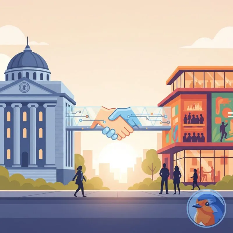 Charity Strategy 2026 featured image with holographic data networks