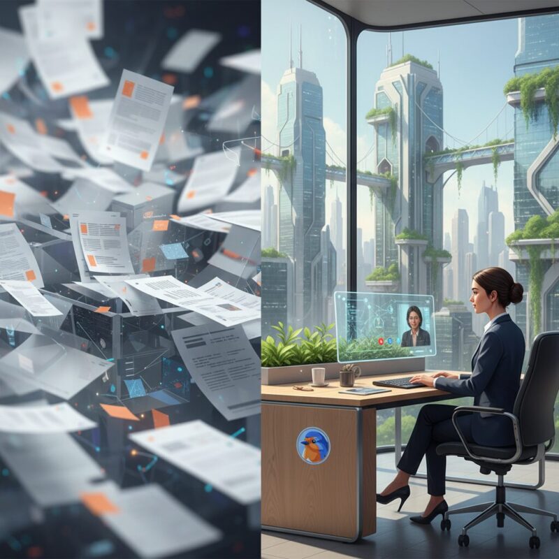 Transition from chaotic paperwork to clear strategic workflow