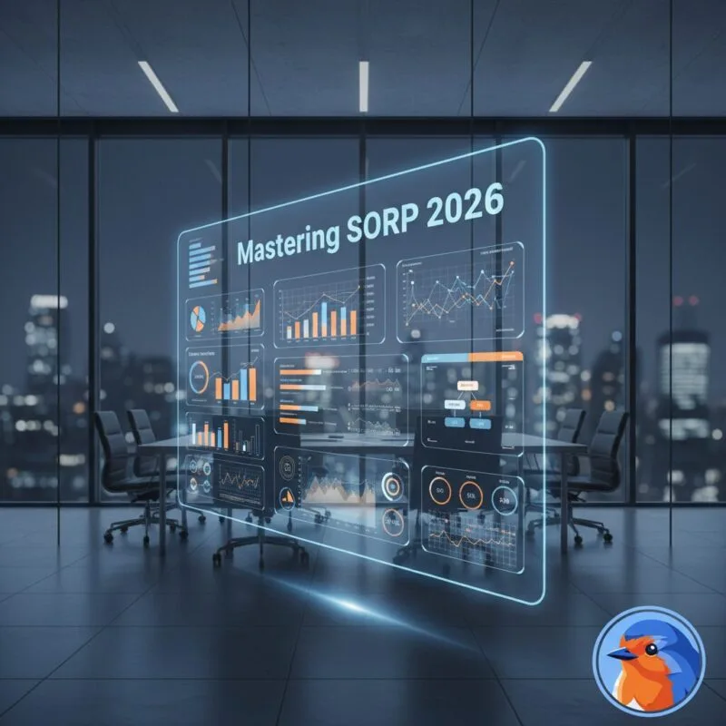 Mastering SORP 2026 featured image showing holographic financial data in an executive boardroom